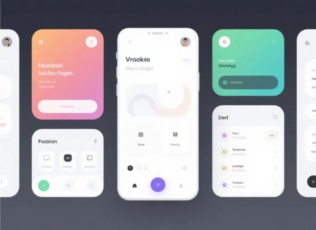 移动端真人视讯界面示意图